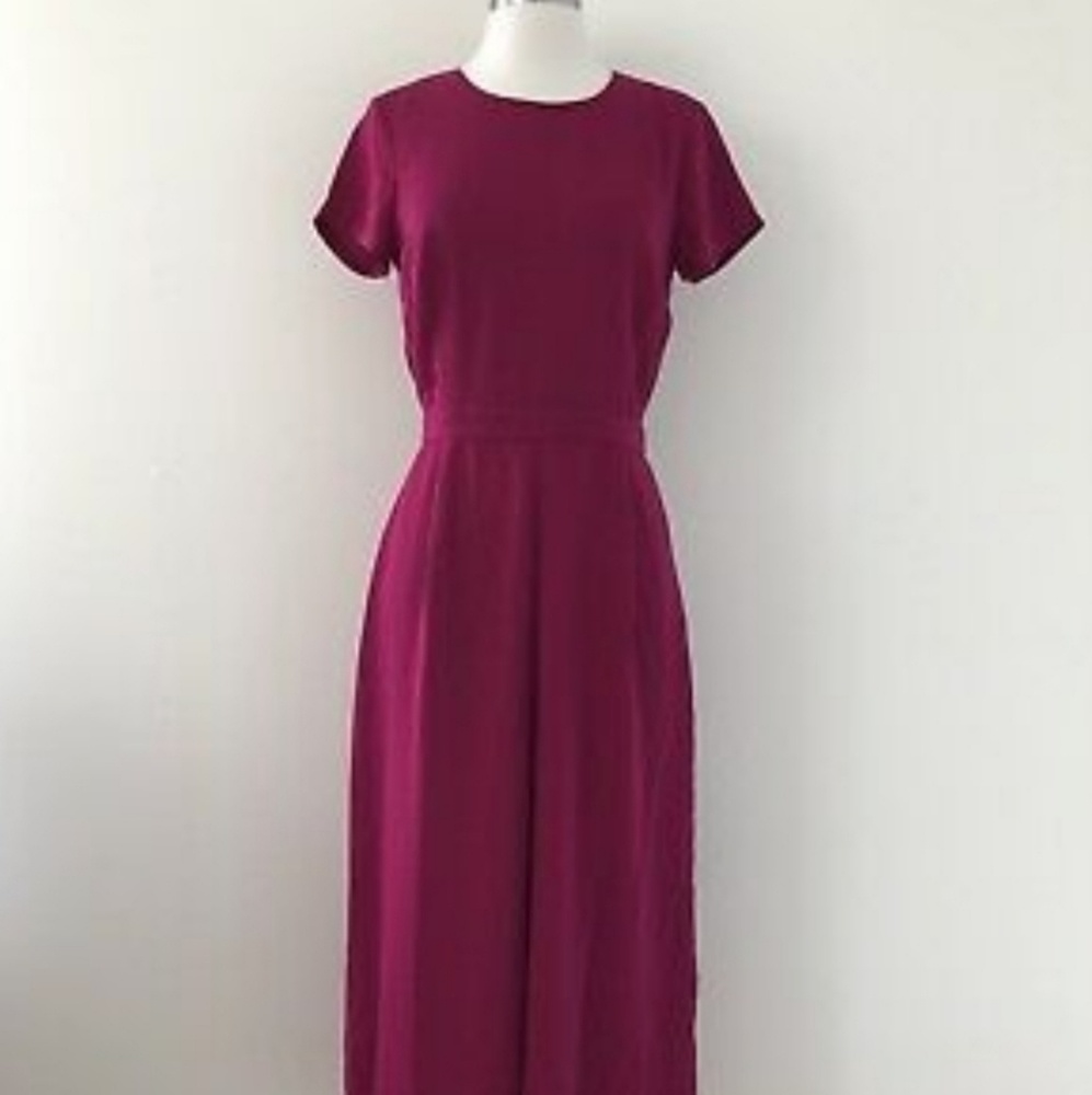 J Crew drapey wrap-back jumpsuit